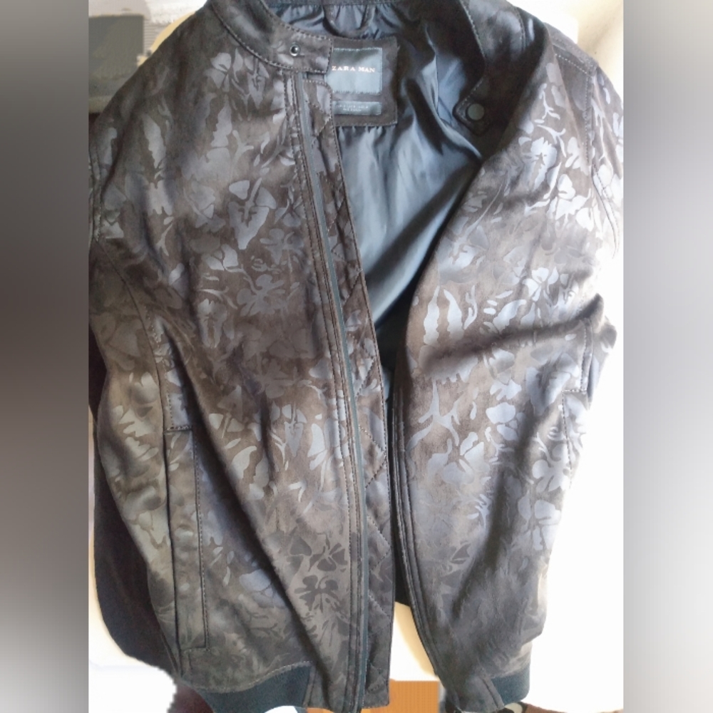 Zara suede lightweight mens jacket
